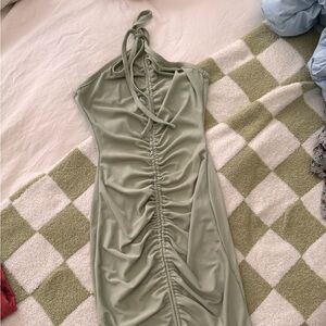 Princess Polly halter ruched dress